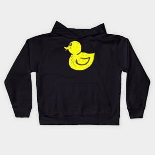 Yellow Rubber Duck, Duckie! Kids Hoodie